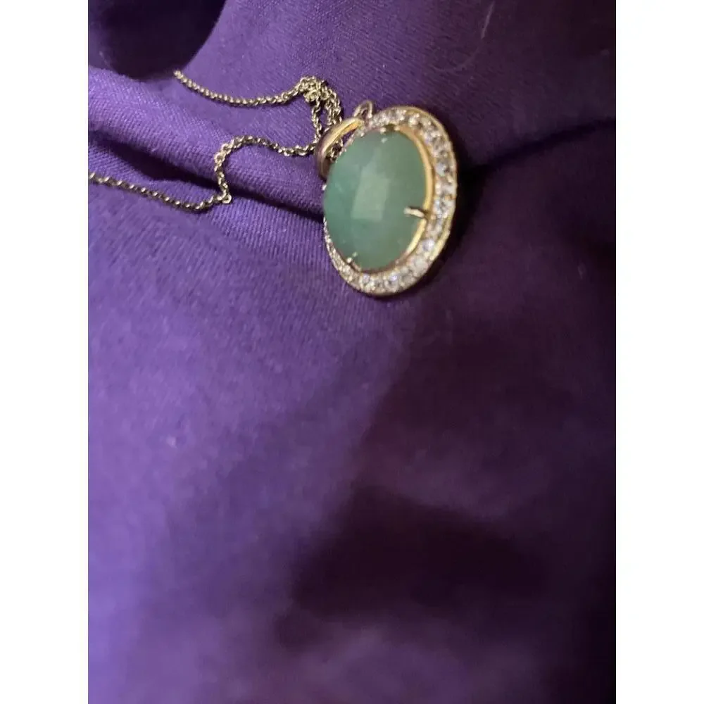 ^ Jade Stone Necklace